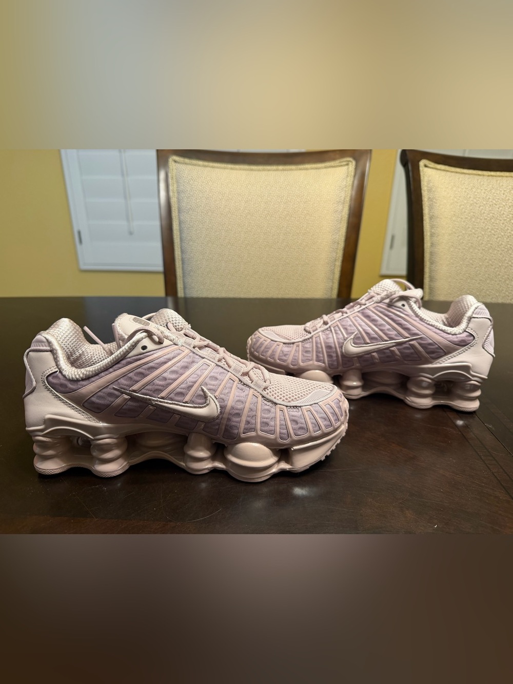 New Nike Shox TL Pink Sneakers Shoes Size US 7.5 - Picture 10 of 15